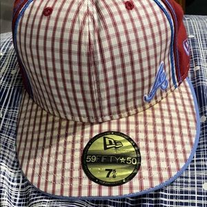 Major league sponsored hat